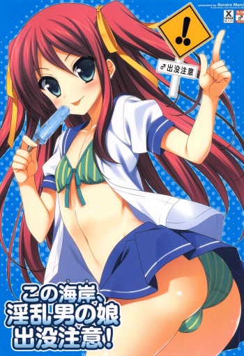 (C82) [Sorairo March (Narusawa Sora)] Kono Umi, Inran Otokonoko Shutsubotsu Chuui! cover