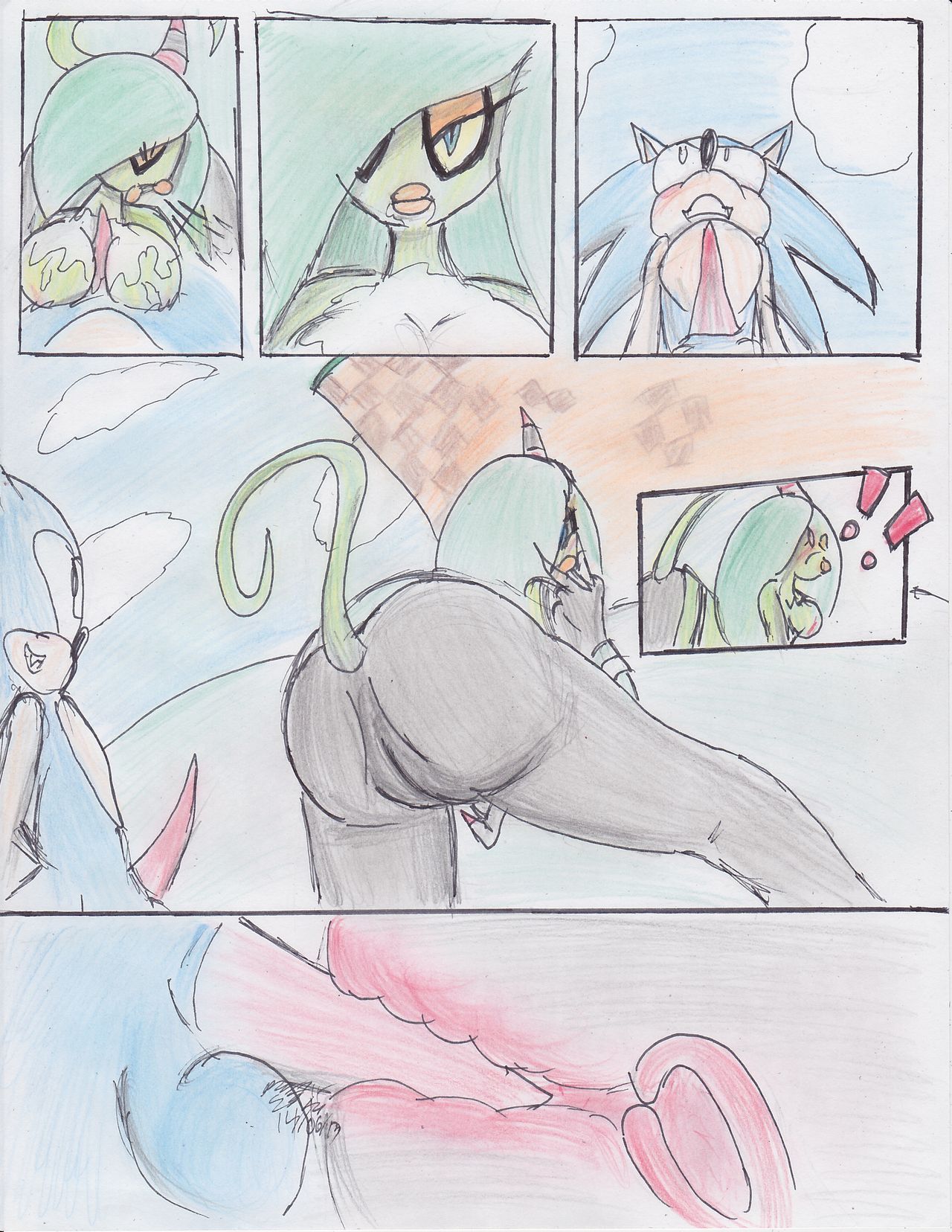 Sonic Lost World- vs Zeena page 3 full