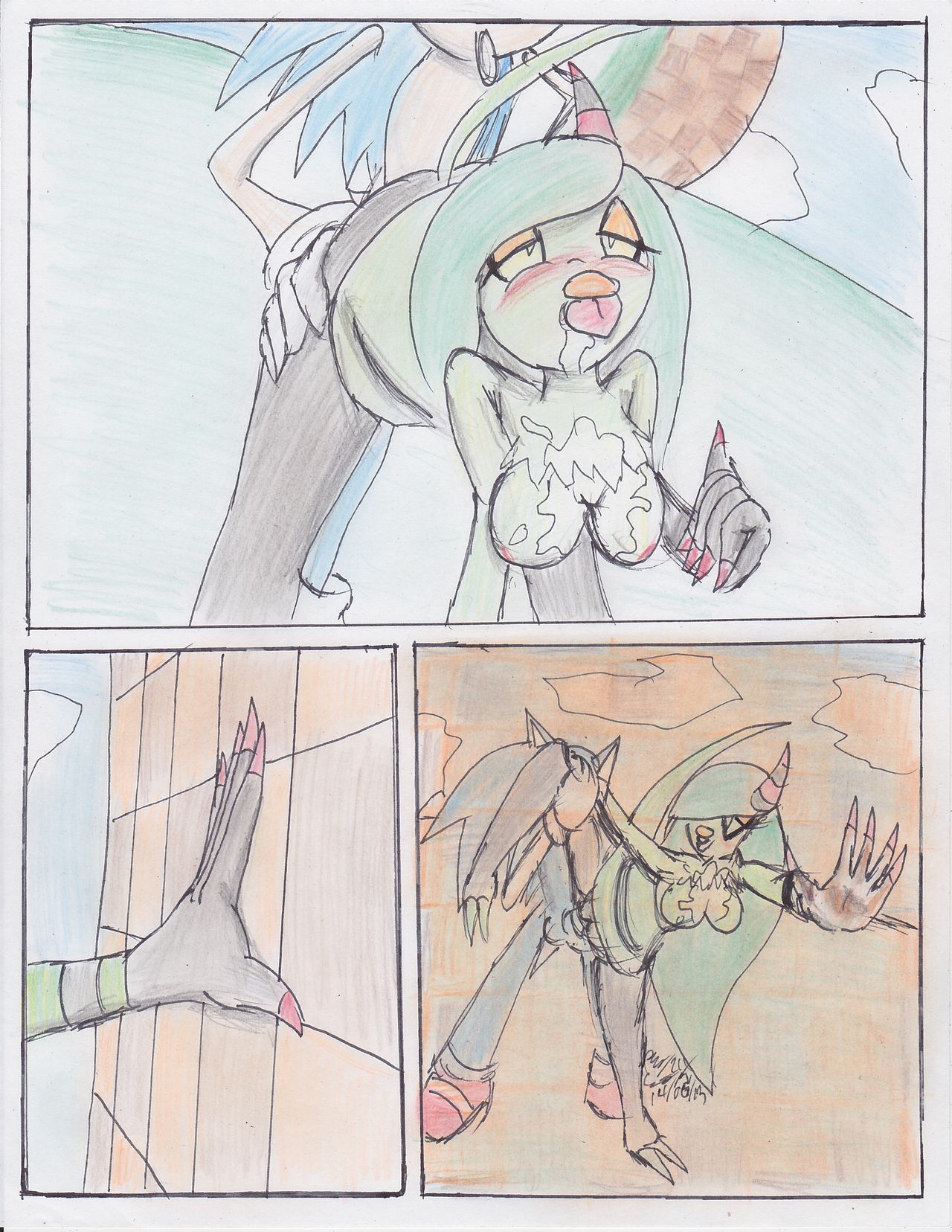 Sonic Lost World- vs Zeena - Page 4 - Comic Porn XXX