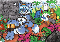 Krystal Bondage Session