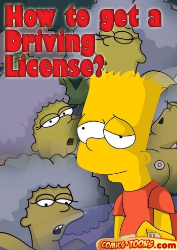 [Comics Toons] How to get a Driving License ? (The Simpsons) cover