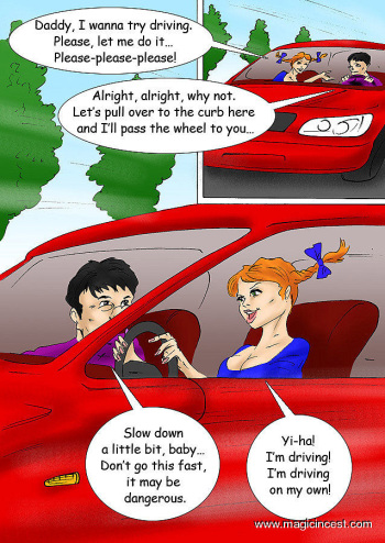 (magicincest) (father - daughter) A good punishment for a crushed car cover