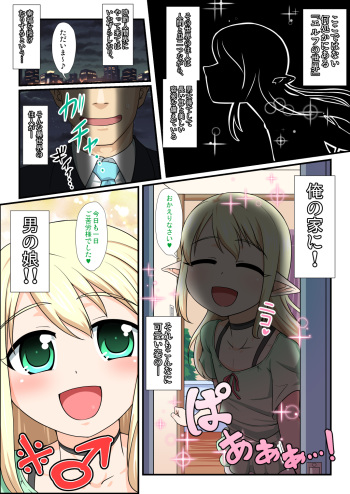 [Yuunagi no Senryokugai Butai] Moshimo Otokonoko Elf ga Wagaya ni Kitara cover