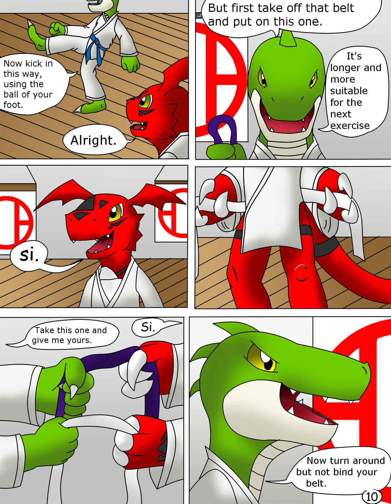 Guilmon Practica Karate page 11 full