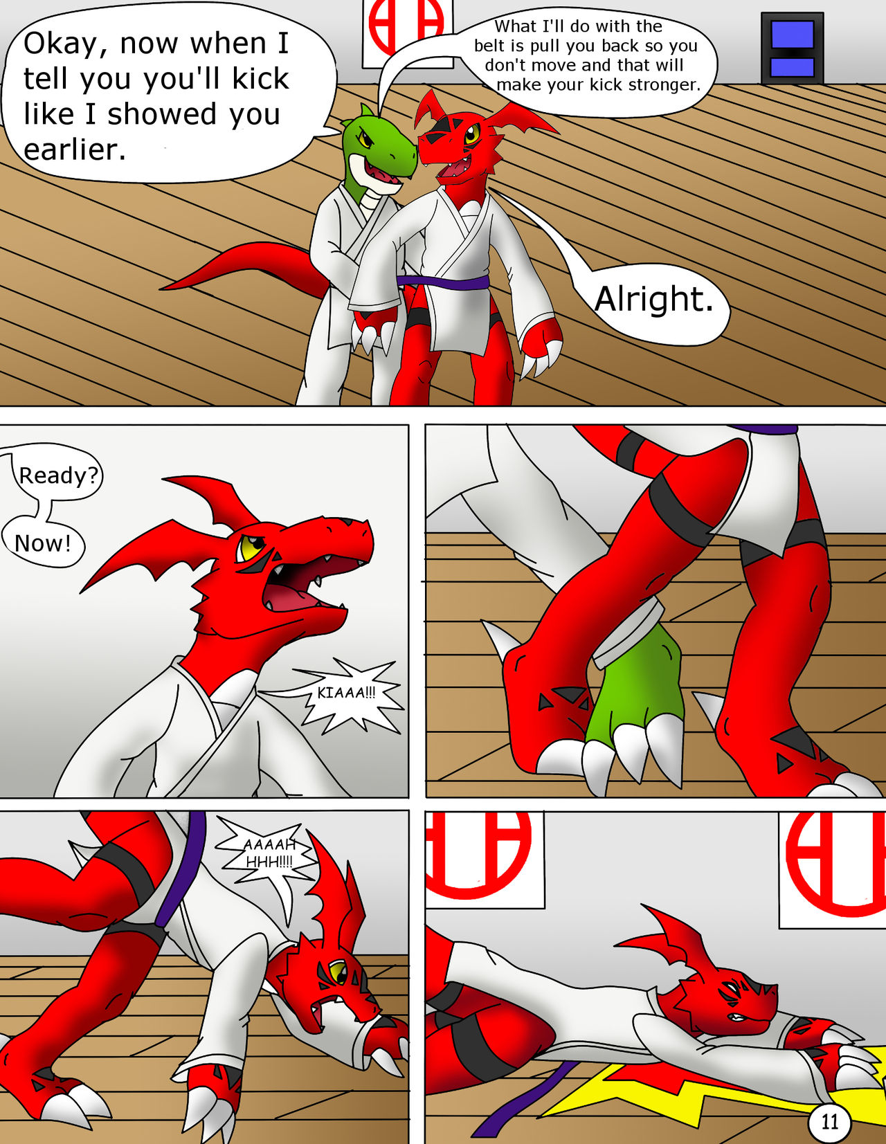 Guilmon Practica Karate page 12 full