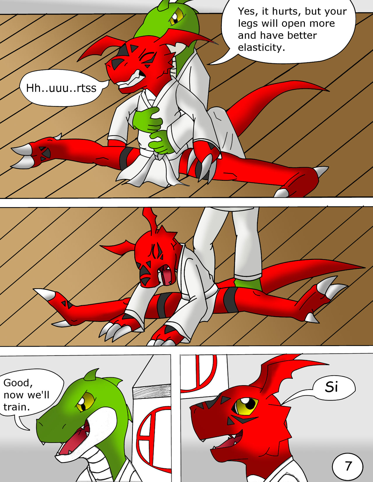 Guilmon Practica Karate page 8 full