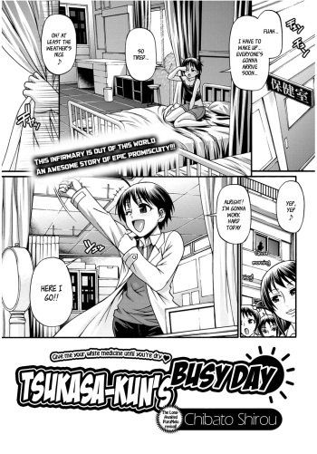 [Chiba Toshirou] Tsukasa-kun no Tabou na Ichinichi | Tsukasa-kun's Busy Day (Comic Purumelo 2011-12) [English] {_ragdoll} cover