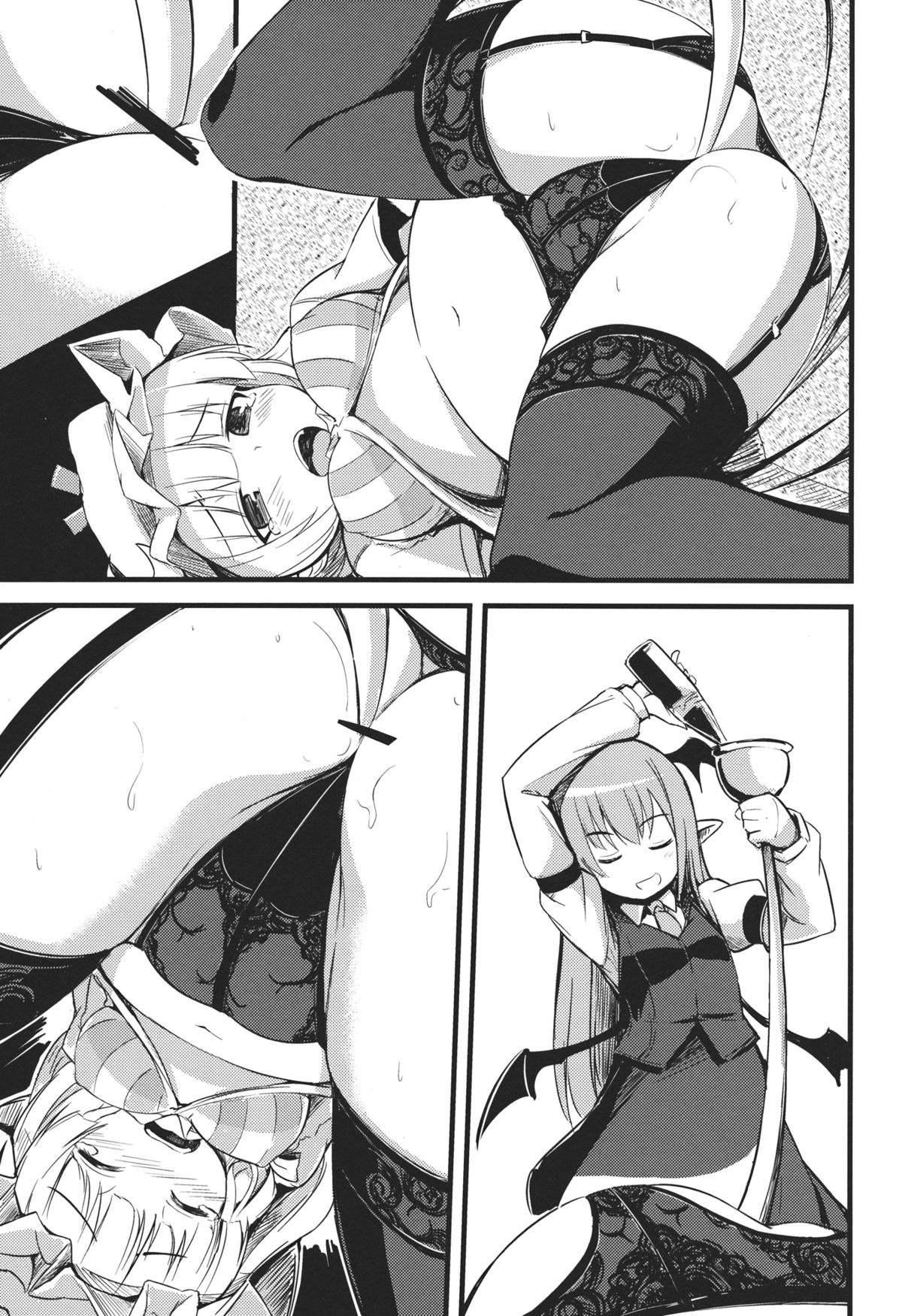 Patchouli-sama kara Unko ga Denai Hon page 12 full