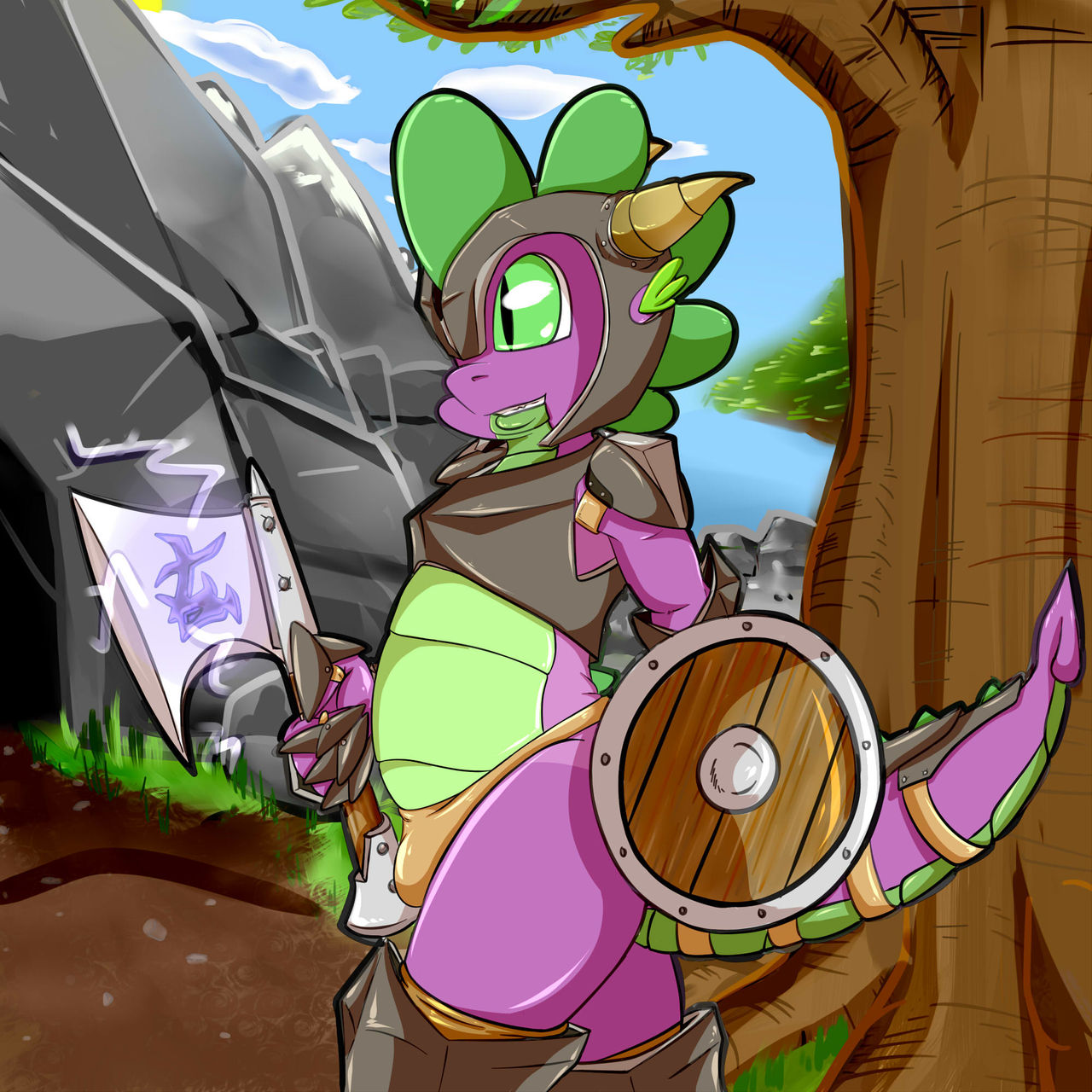 Spike: Sexy Armor page 11 full