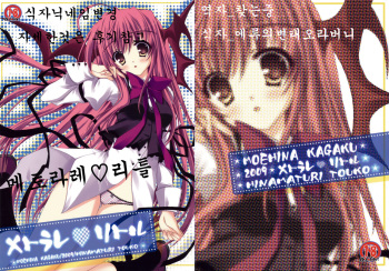 (ComiComi13) [Moehina Kagaku (Hinamatsuri Touko)] Metorare v Little (Touhou Project) [Korean] cover