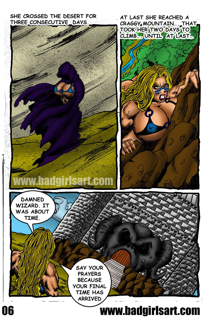 Gammora The Warrior page 6 full