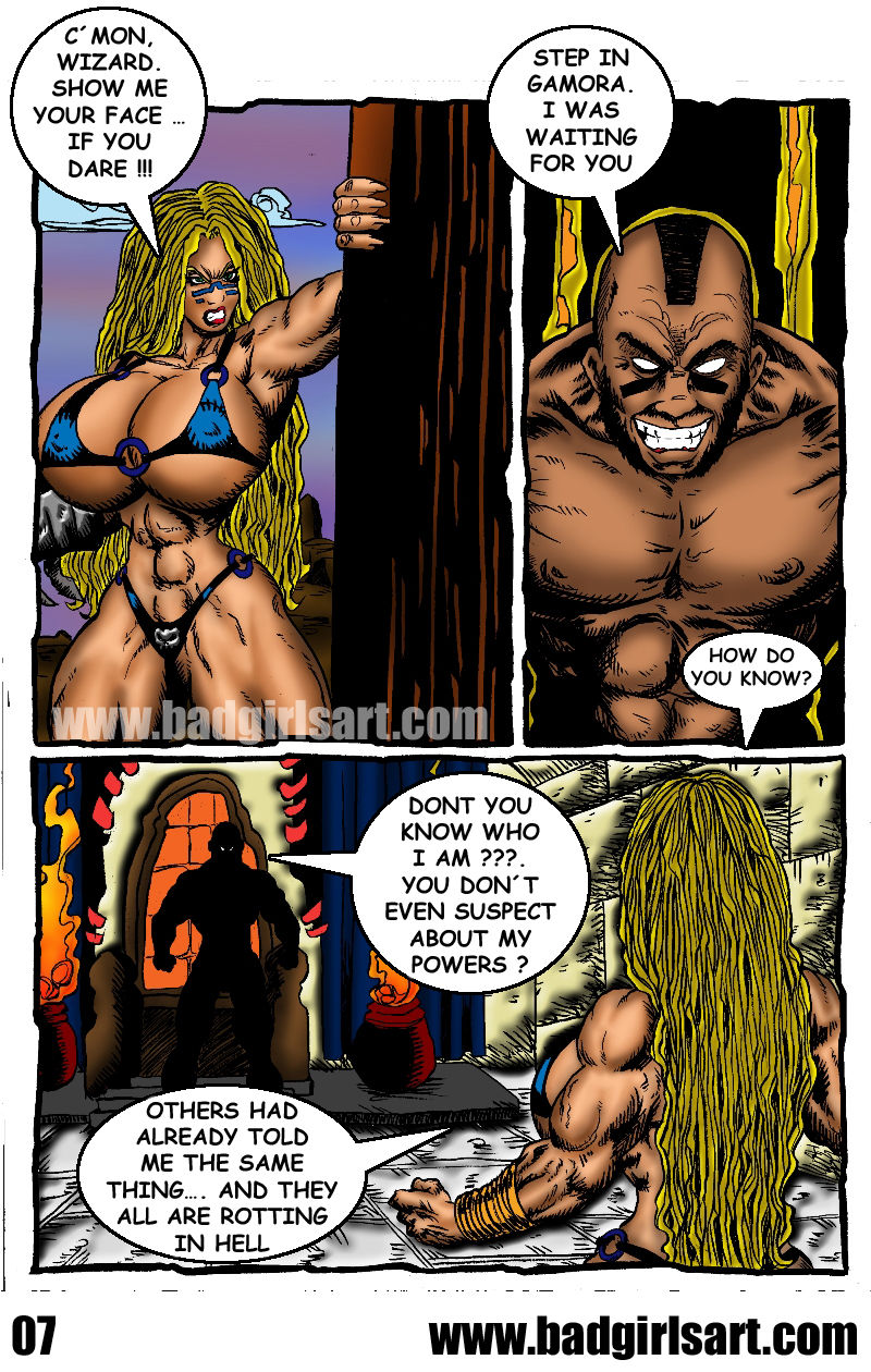 Gammora The Warrior page 7 full