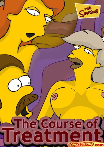 [Comics Toons] The course of the treatment (The Simpsons) cover