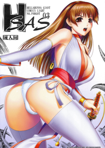 (C80) [Hellabunna (Iruma Kamiri)] H.SAS 03 (Dead or Alive) [English] [Kletian] [Decensored] [Colored] cover