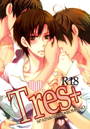 [Ns:plus (NARUSE Isa)] Tres+ (Hetalia: Axis Powers) [English] [Bad Romances] cover