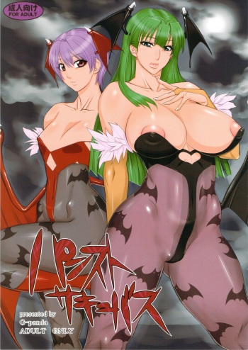 (C84) [G-Panda (Midoh Tsukasa)] Pansuto Succubus | Pantyhosed Succubi (Darkstalkers) [English] cover