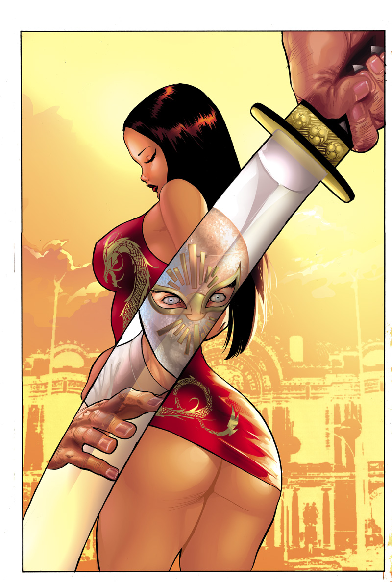 Girl Art of Oscar Bazaldua page 12 full