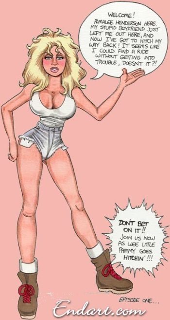 [Endart] Spanking Pamalee #1 cover