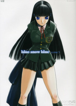 blue snow blue scene.5