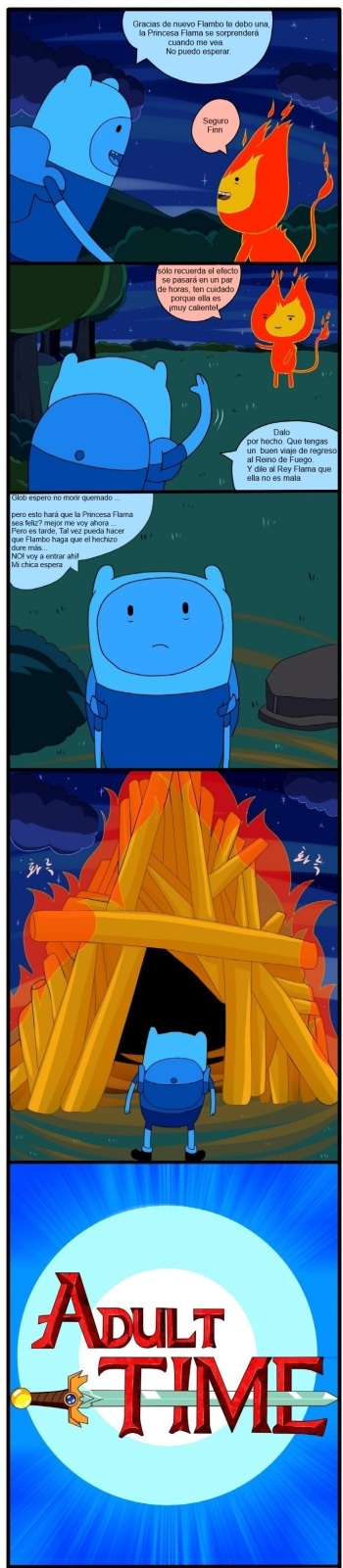 Adventure Time - Adult Time 1 [Spanish] cover