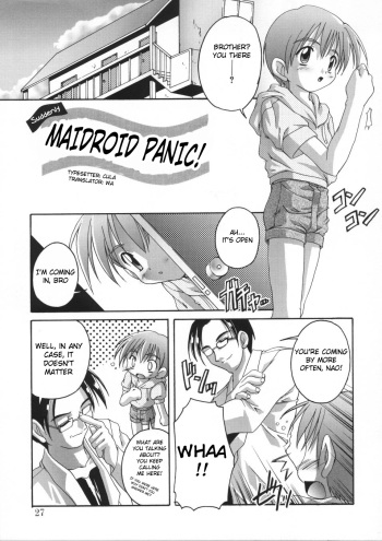 [Takase Yuu] Maidroid Panic! + Panic! Transsexual [English] [Wa] cover