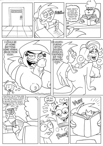 [DarkYamatoman] Detention Blue Balls (Fairly OddParents) cover
