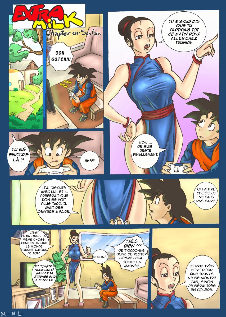 Dragon Ball Z - Extramilk page 1 full