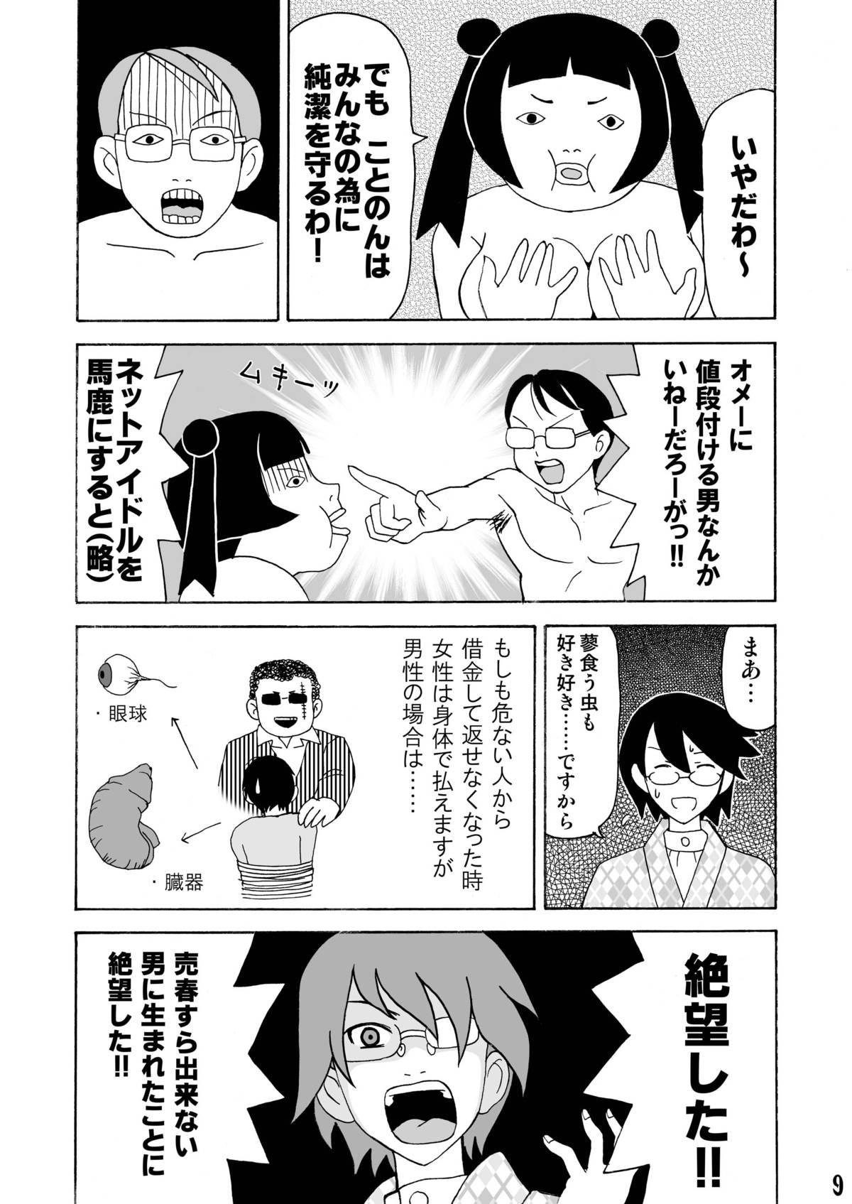 Ero Doujinshi ni Zetsubou Shita! page 8 full