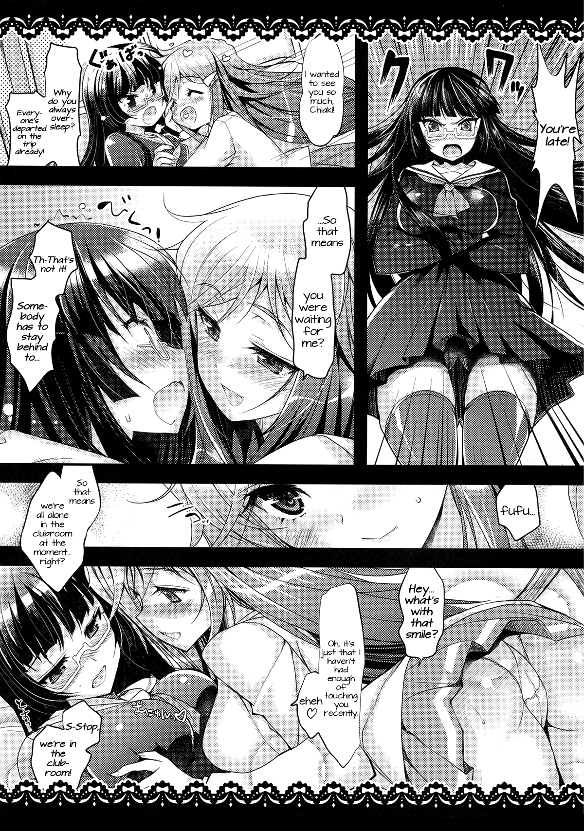Mouretsu Kaizoku Seikatsu Z | Miniskirt Pirates Lifestyle Z   =TV & Yuri-ism= page 8 full