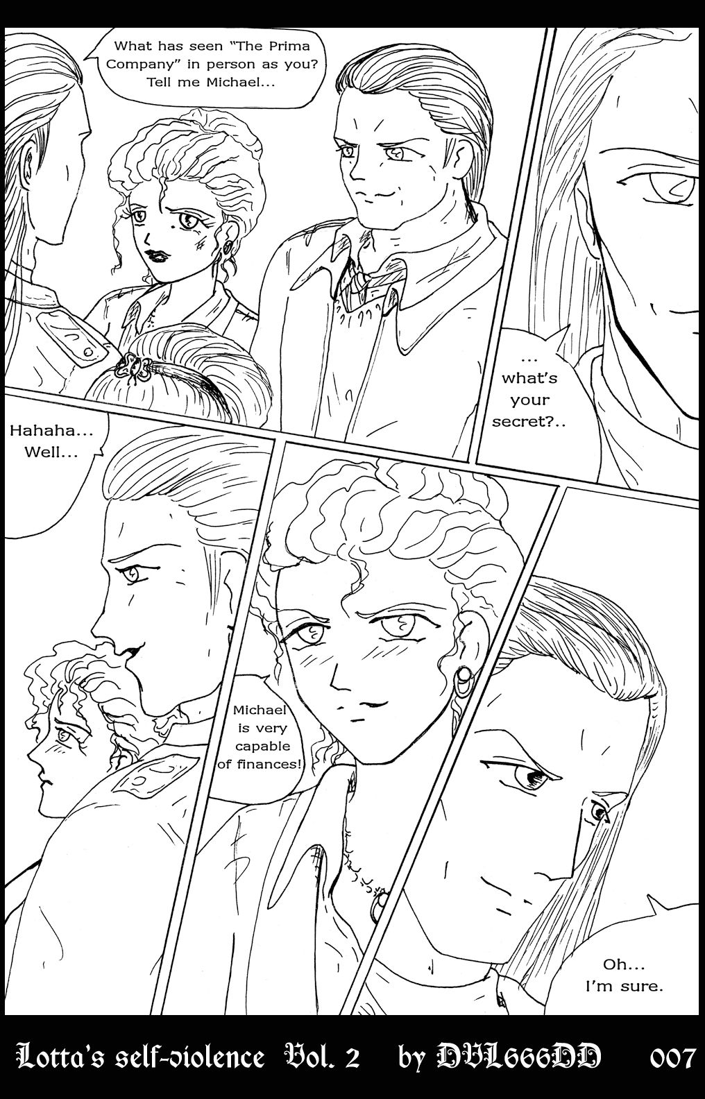 Lotta's self-violence. Volume 2 page 10 full