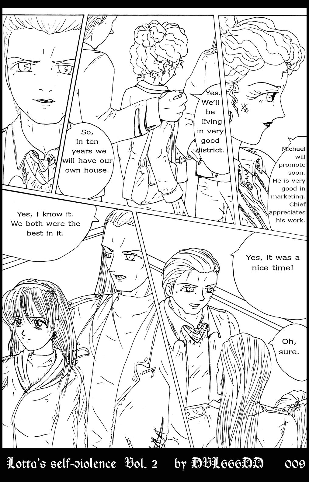Lotta's self-violence. Volume 2 page 12 full