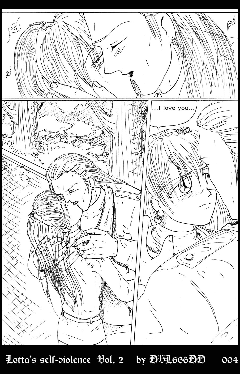 Lotta's self-violence. Volume 2 page 7 full