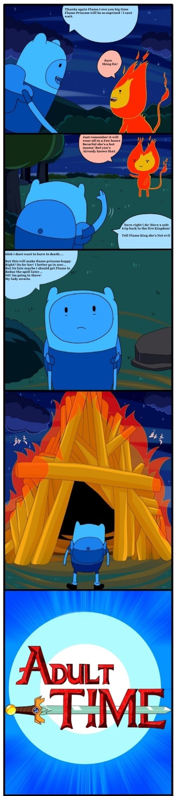 [WB] Adult Time (Adventure Time) [English] cover