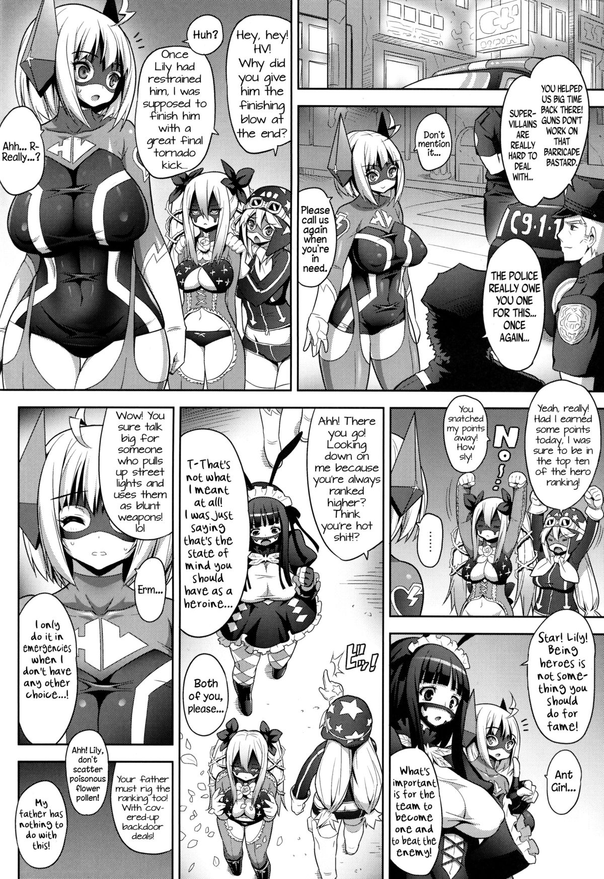 HIGH VOLTAGE  =TV + Funeral of Smiles= page 8 full