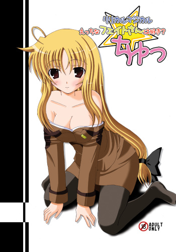 [Dream Project (Yumeno Shiya)] Lyrical Magical Ecchi na Fate-san wa Suki? Chu (Mahou Shoujo Lyrical Nanoha) [Digital] cover