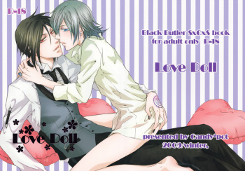 (C77) [Candy★pot (Hoshino Minato)] Love Doll (Black Butler) [English] [LadyPhantomhive] cover