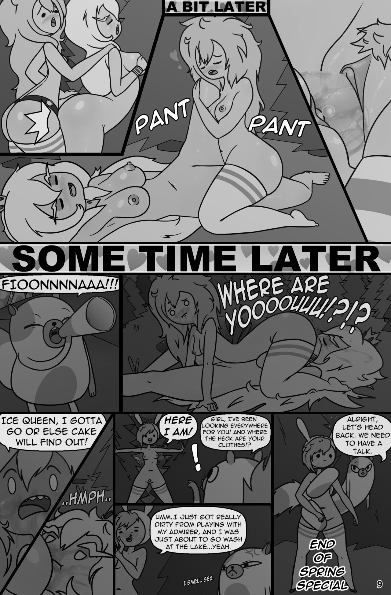 cubbychambers MisAdventure Time Spring Special - The Cat, the Queen, and the Forest page 11 full