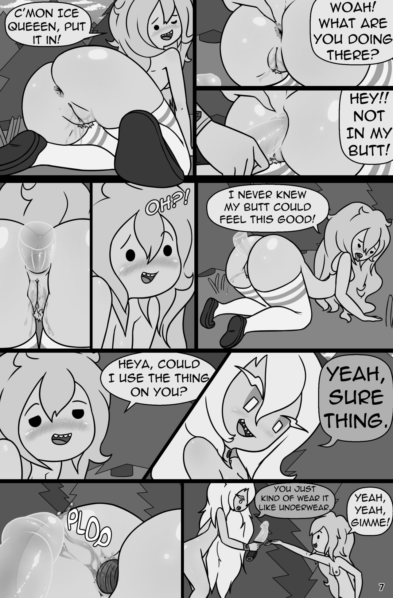 cubbychambers MisAdventure Time Spring Special - The Cat, the Queen, and the Forest page 9 full
