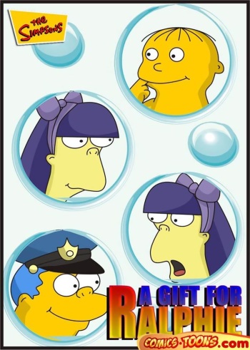 [Comics Toons] A GIFT FOR RALPHIE (The Simpsons) cover