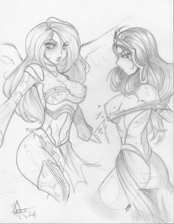 [Yuureikun & Dracontiar] Liliana vs. Avacyn (Magic: The Gathering) cover