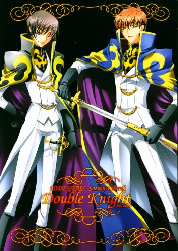 [CLASSIC MILK, PEACE and ALIEN (Asaoka Natsuki, Tonase Fuki)] Double Knight  (CODE GEASS: Lelouch of the Rebellion) cover