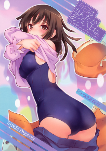 (C83) [TABLET (Ginta)] Kyou wa Nandaka Atsui yo ne. - It's somehow hot today. (Bakemonogatari) cover