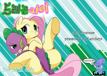 (C84) [Kezukaya (Ichiba)] DragonShy | 드래곤샤이 (My Little Pony: Friendship is Magic) [Korean] [TeamEmchangLife] [Decensored] cover