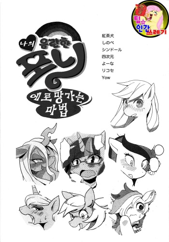 (C83) [Sindoll(Various)]  My Sukebe Pony Eromanga is Magic[korean] cover