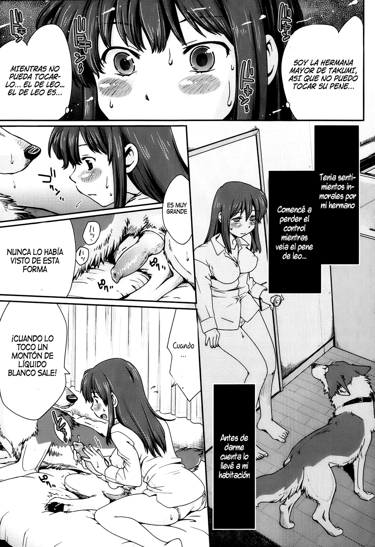 Hentai Kyoudai to Inu | Los hermanos pervertidos y su perro page 5 full