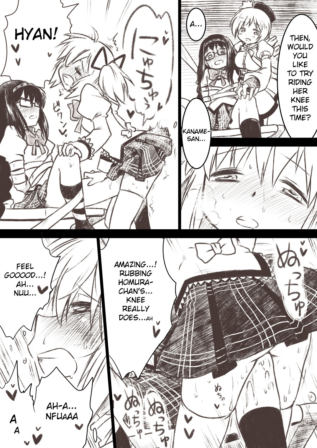 Homuhomu ga Madoka to Mami-san ni Ijiritaosareru Hon page 11 full