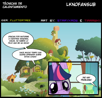 [Tiarawhy] Calesthenics | Técnicas De Calentamiento (My Little Pony: Friendship is Magic) [Spanish] [LKNOFansub] cover