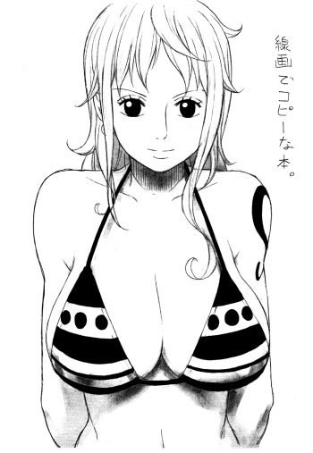 (C79) [Momomoto no Sato (Momomoto)] Senga de Copy na Hon. (One Piece) cover