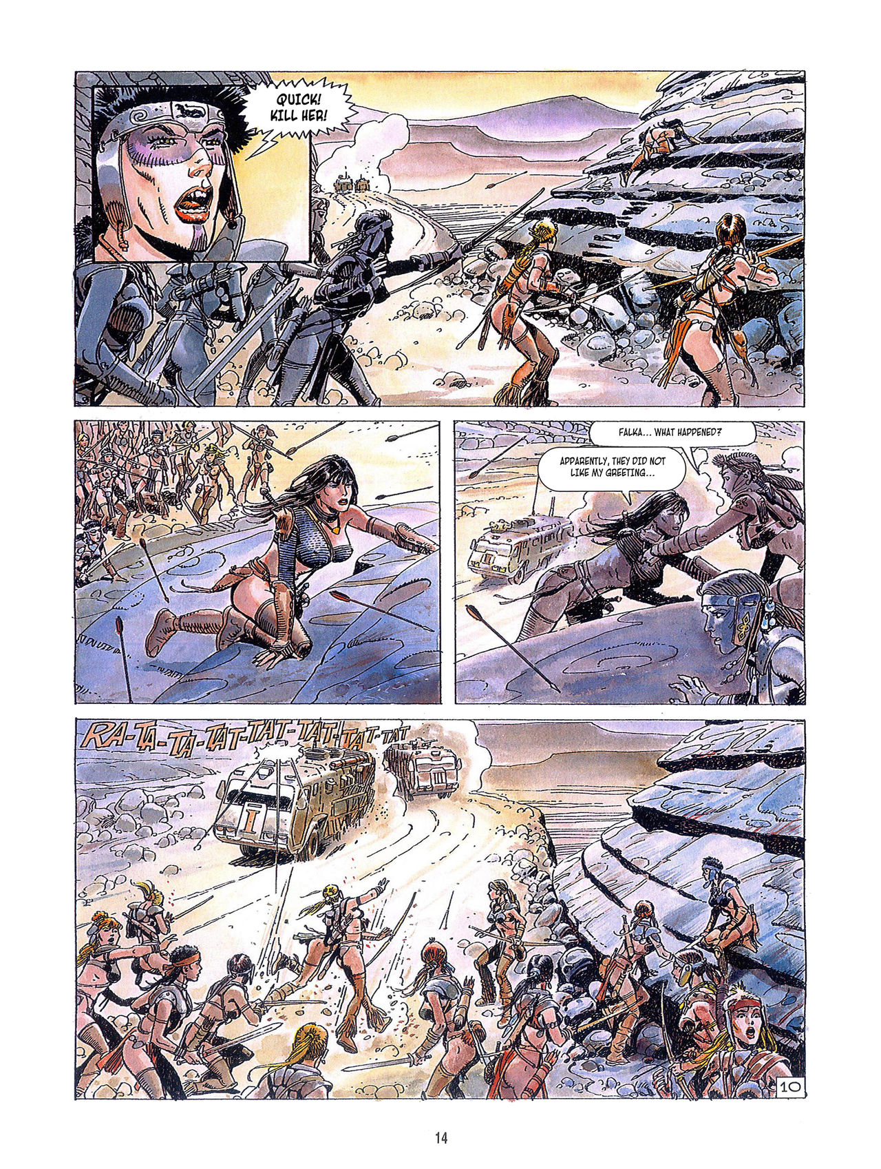 Falka 5 - The Warrior of the Stars page 12 full