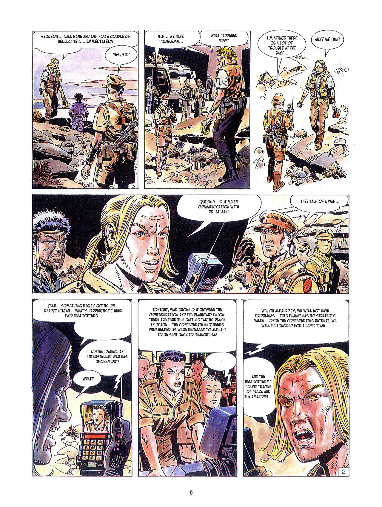 Falka 5 - The Warrior of the Stars page 4 full